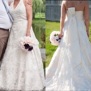 Oleg Cassini wedding gown